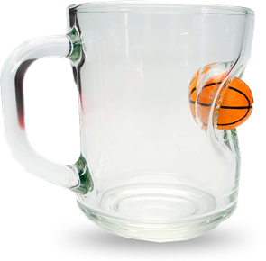 Кружка для чая с баскетбольным мячом