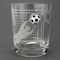 Стакан с футбольным мячом и гравировкой «Голкипер» 1820