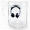 Кружка для чая с наушниками 2058